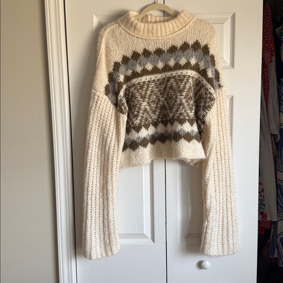 Free People Alpine Pullover Sweater - Picture 4 of 5